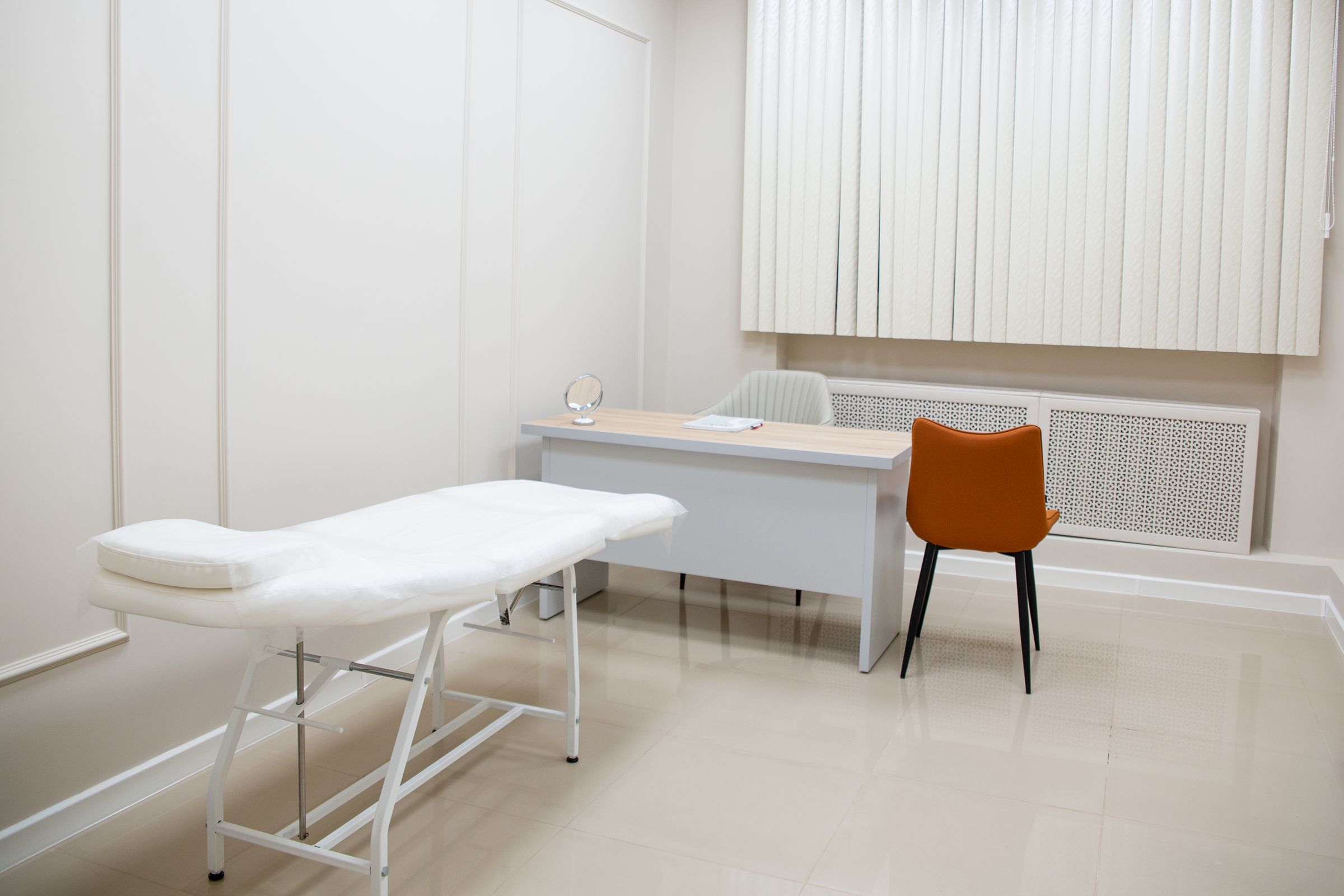 Phototherapy treatment room at DermCare